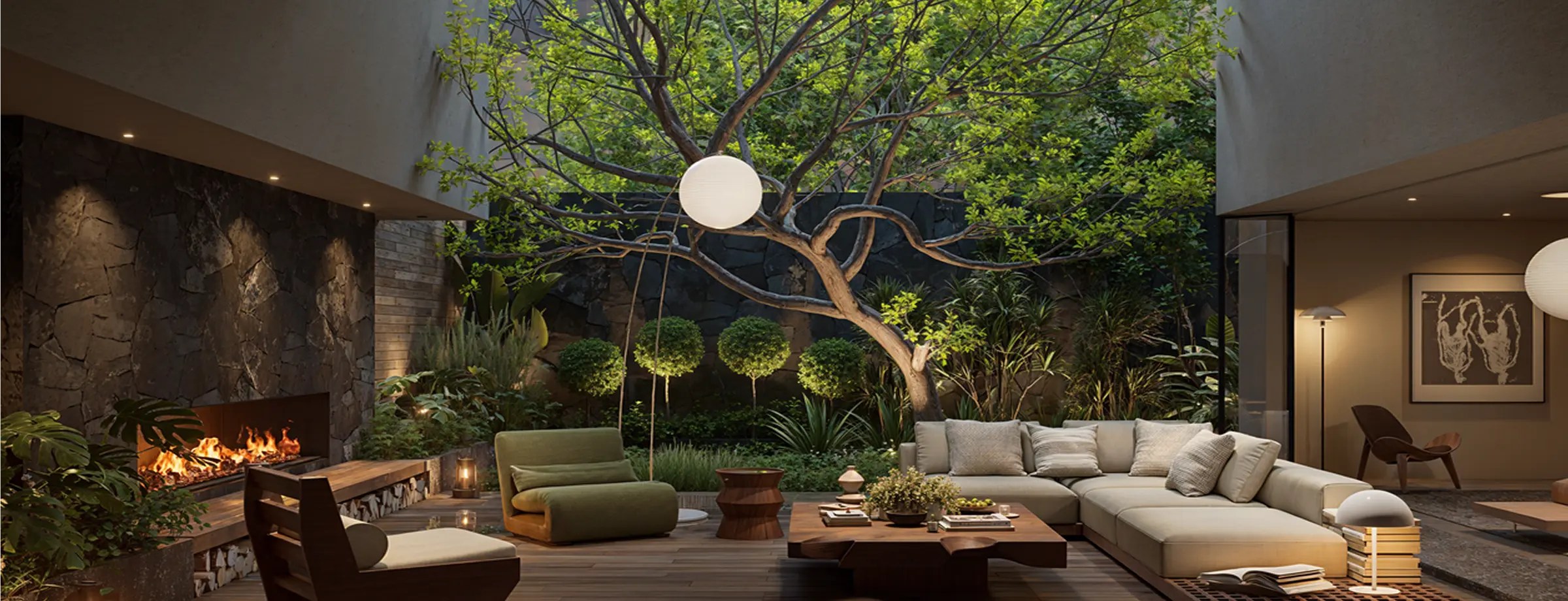 Garten- und Landschaftsrendering