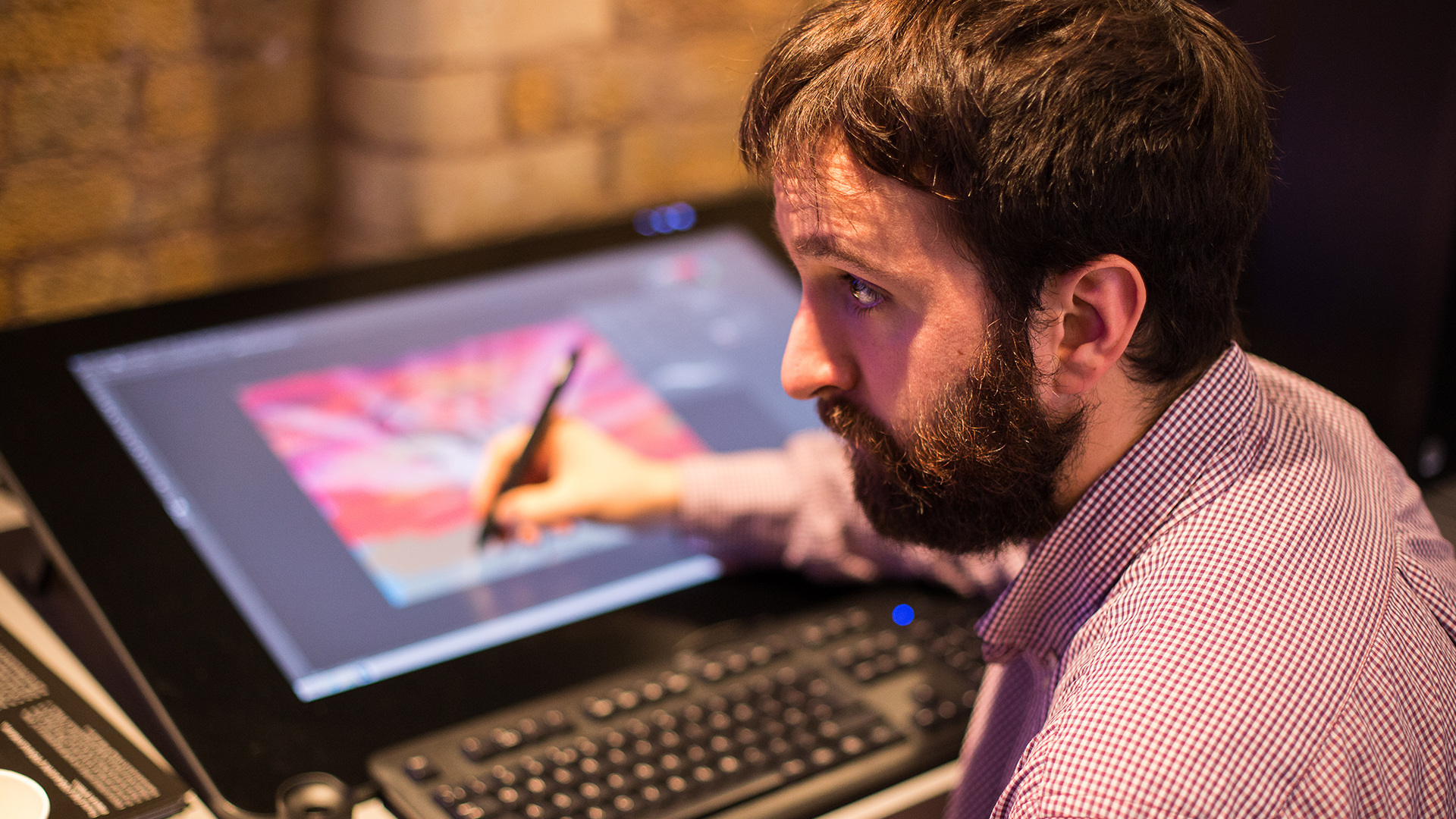 Kreatives Arbeiten mit einer Workstation