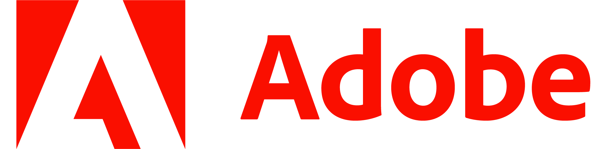 Adobe Logo Horizontal Transparent