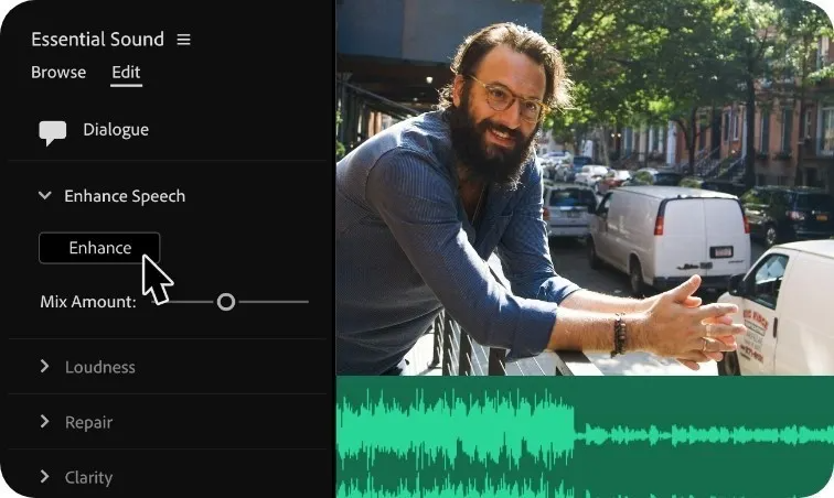 Klarheit mit Sprachverbesserung