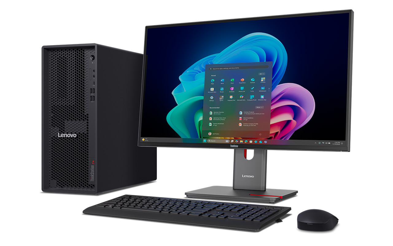 Lenovo ThinkStation P4 für CAD BIM Rendering und KI
