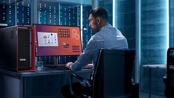 ThinkStation P8 in Aktion