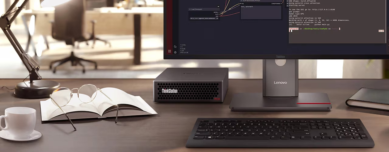 Lenovo ThinkStation PGX kompakte KI-Workstation