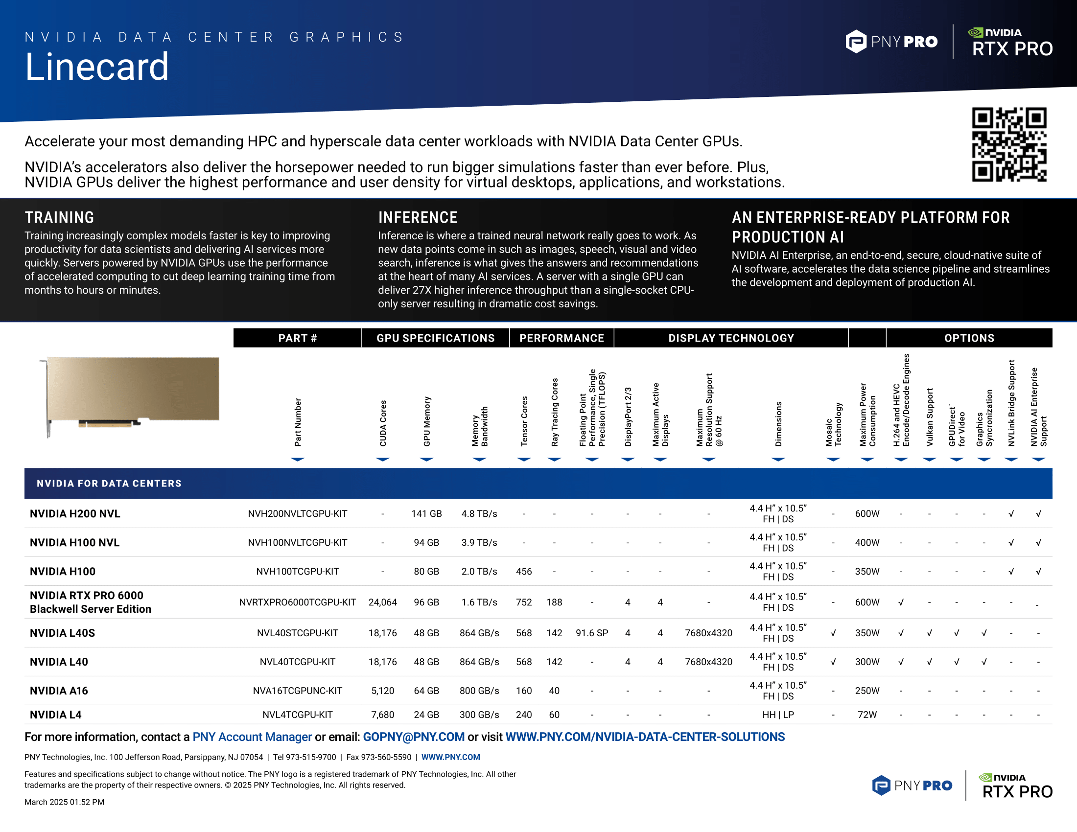 nvidia data center gpu linecard 1