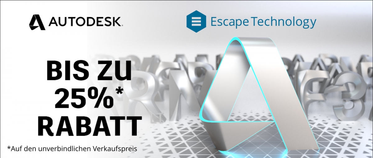 Autodesk Cyber Week - 25% auf 3ds Max &amp; Maya