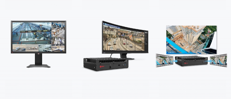 EIZO IP-Decoding-Lösungen: Flexible Videoüberwachung für jede Anforderung