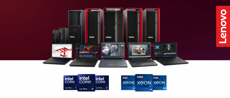 Lenovo ThinkStation &amp; ThinkPad mit Intel® Power